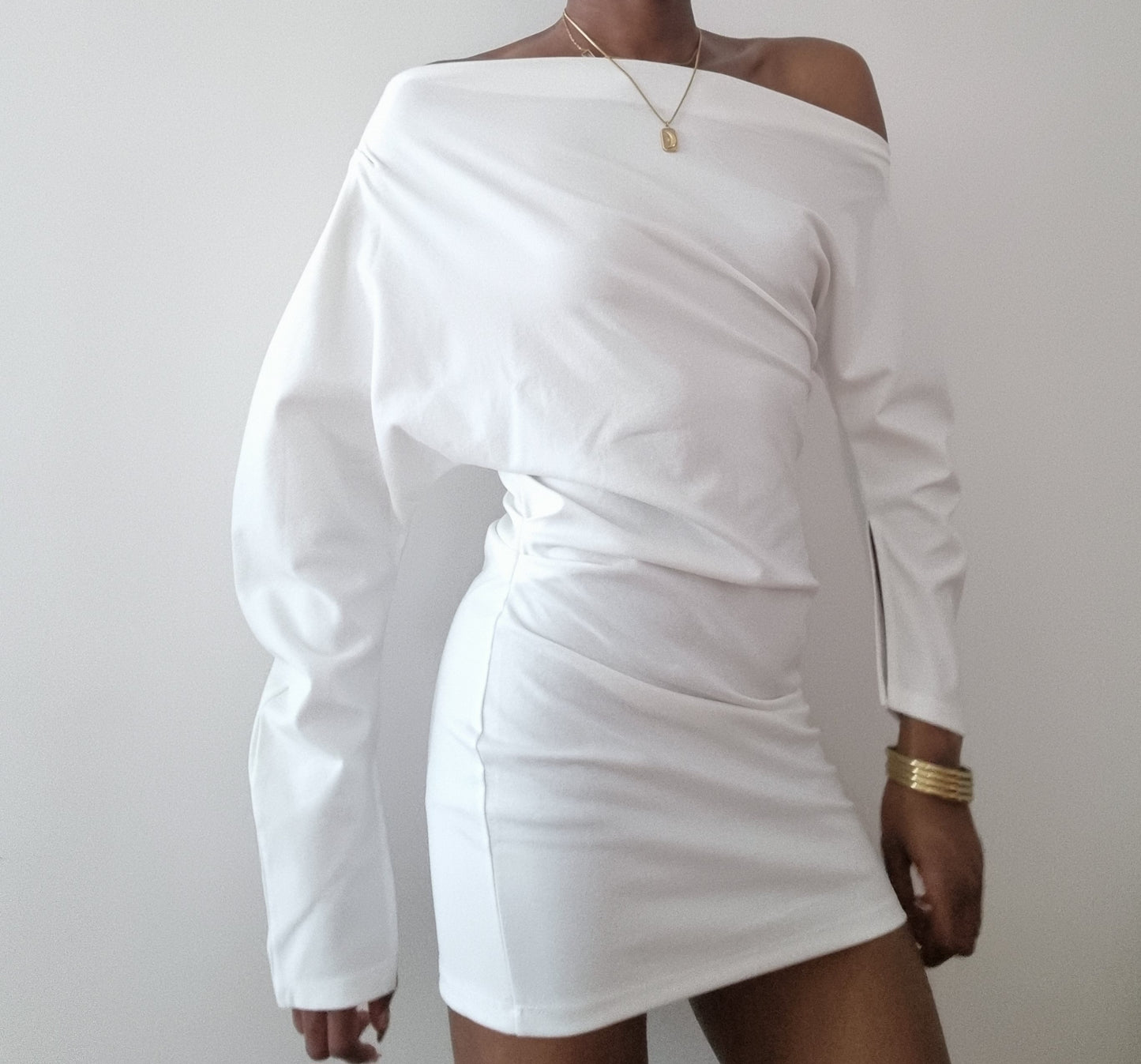 Asymetric short dress
