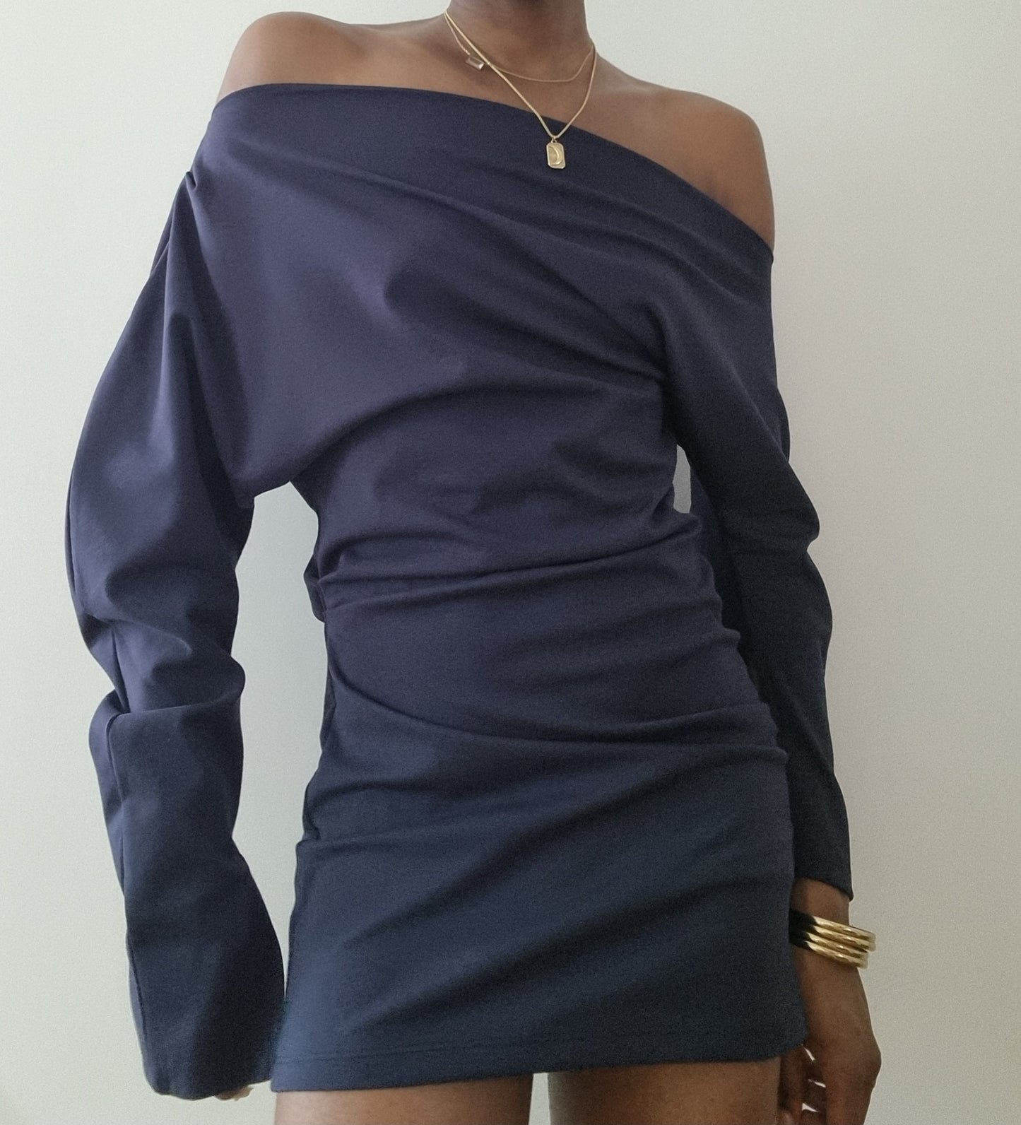 Asymetric short dress