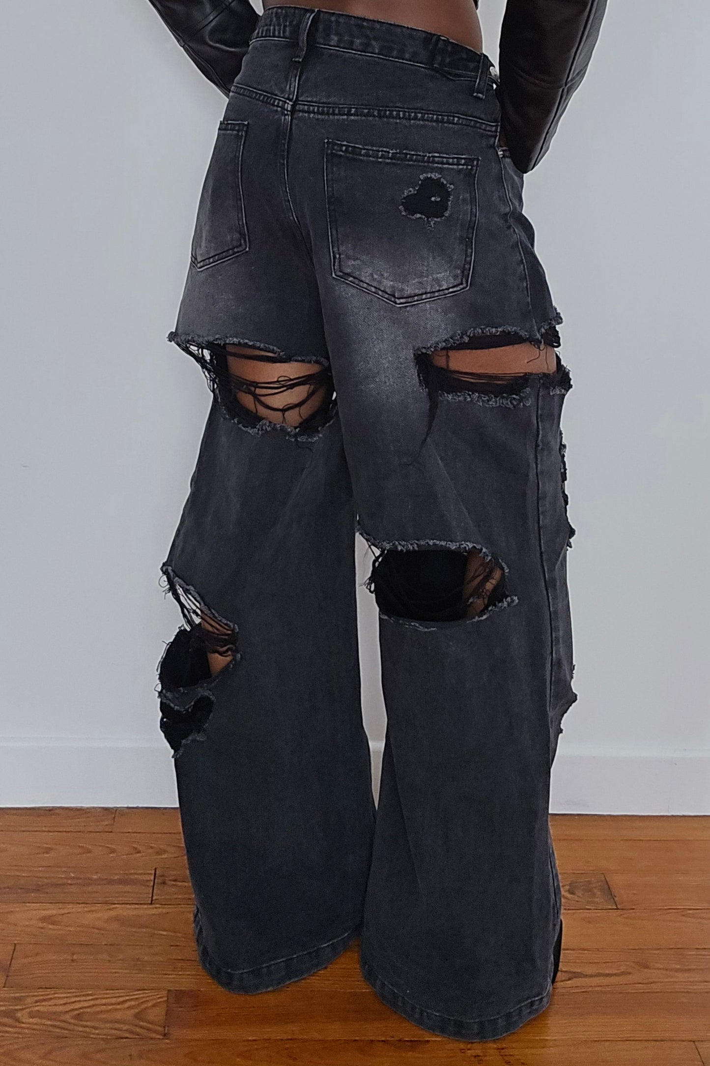 Mega ripped jean