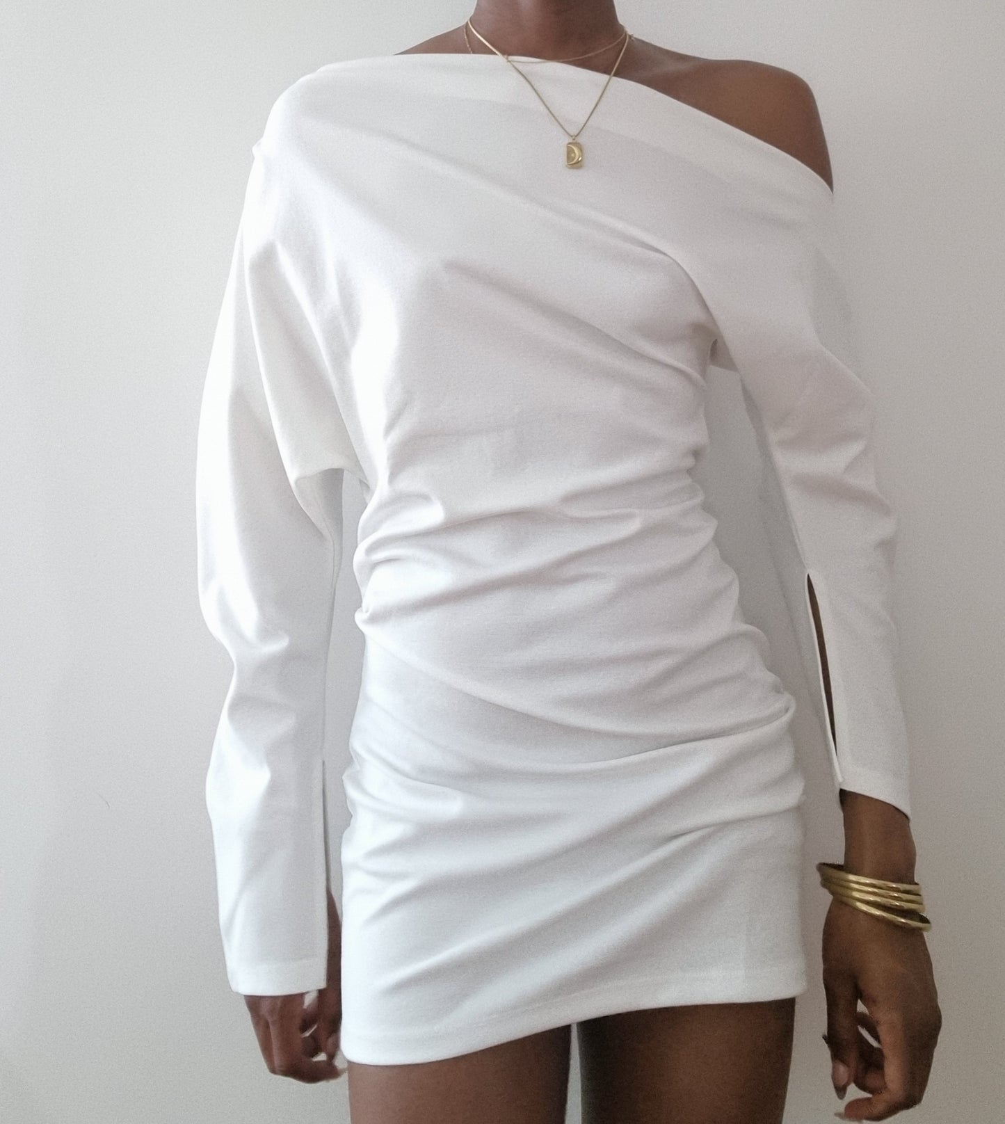 Asymetric short dress