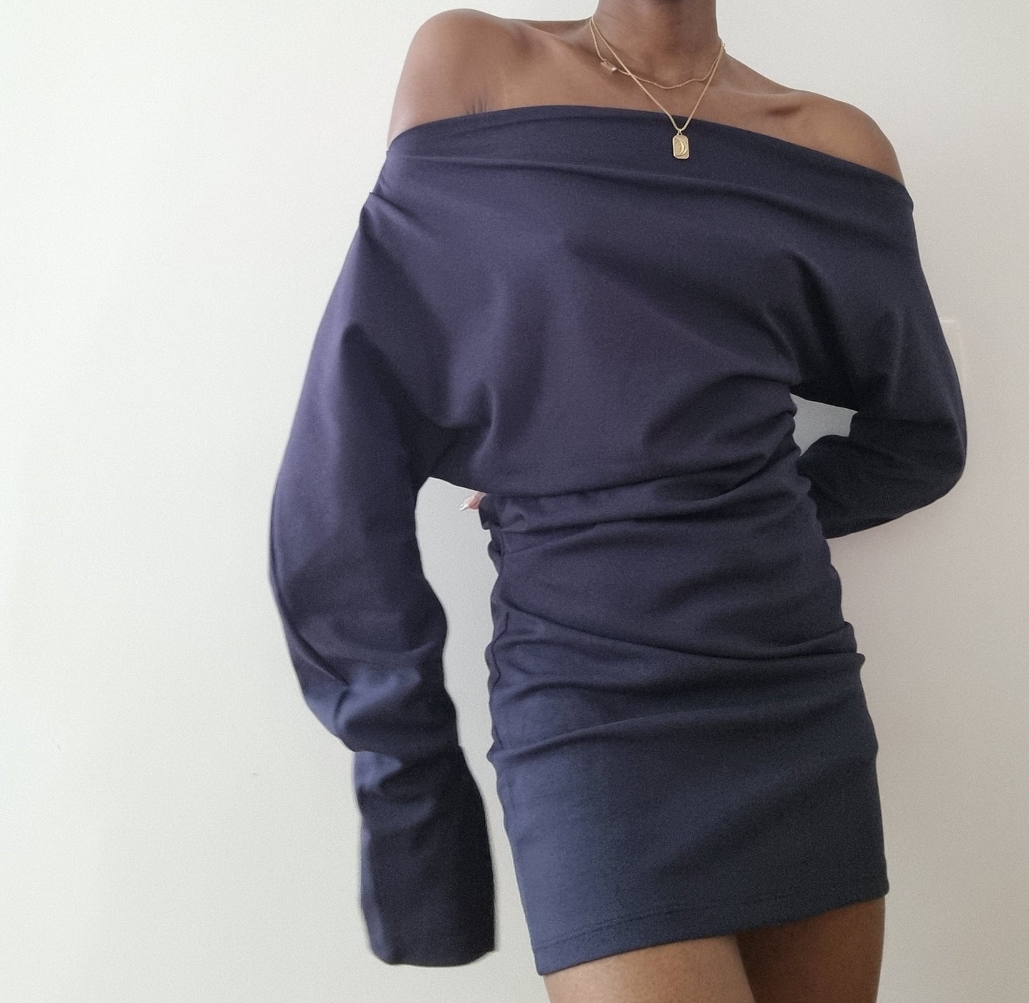 Asymetric short dress