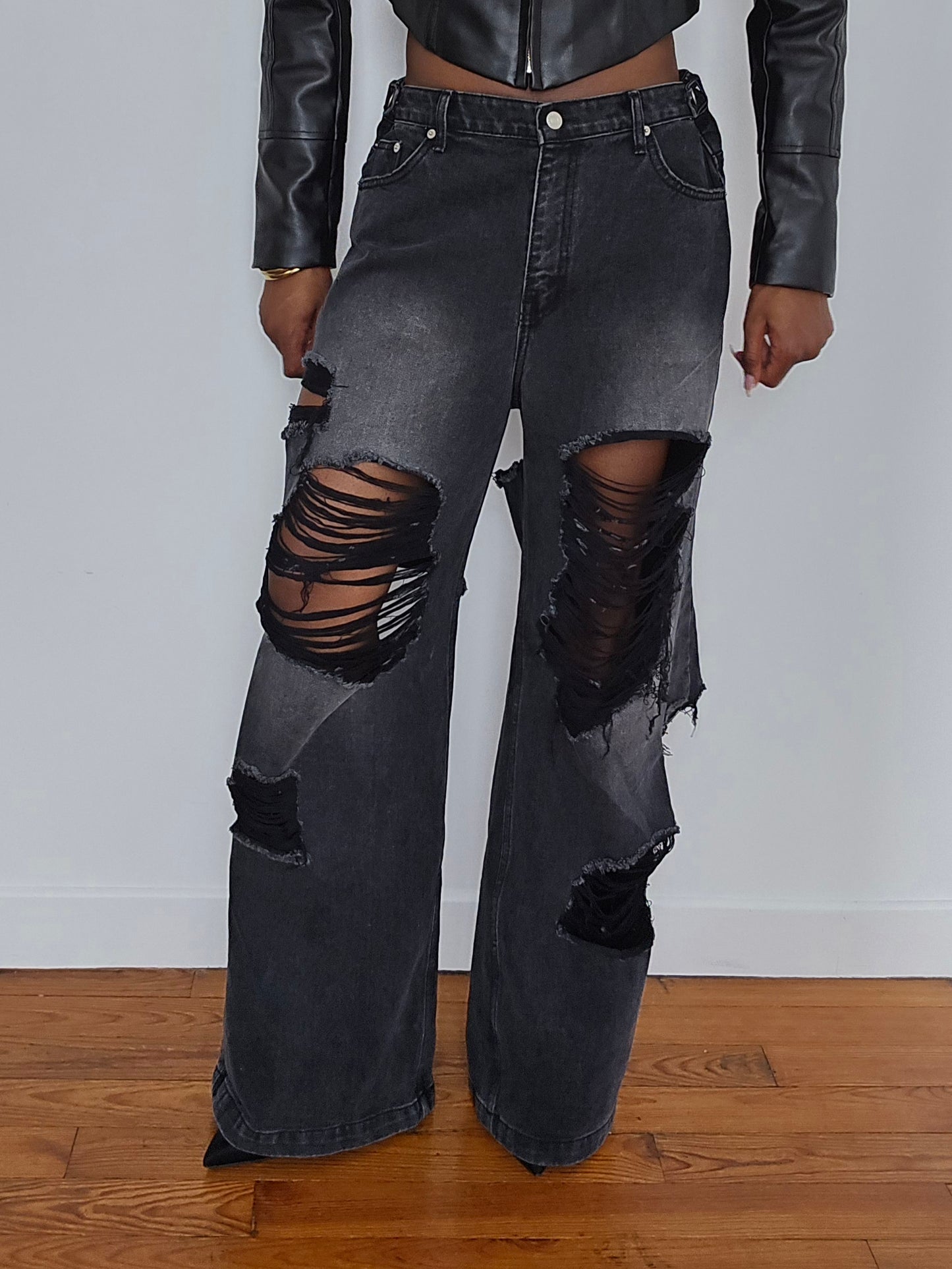 Mega ripped jean