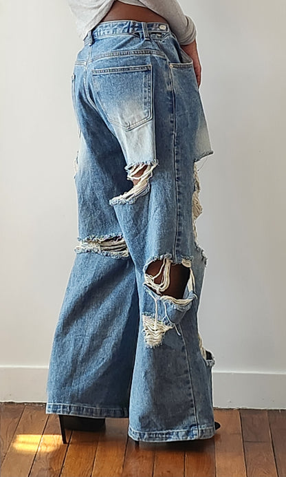 Mega ripped jean