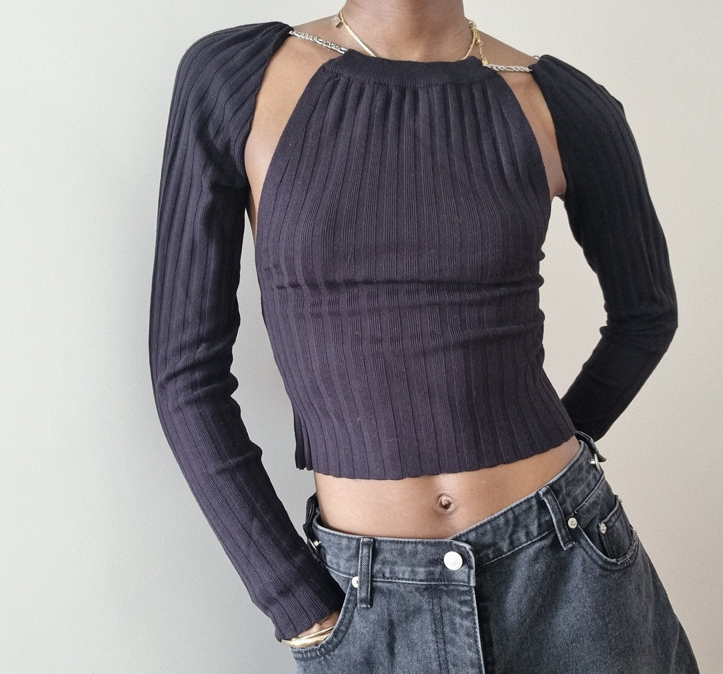 Knit top chain